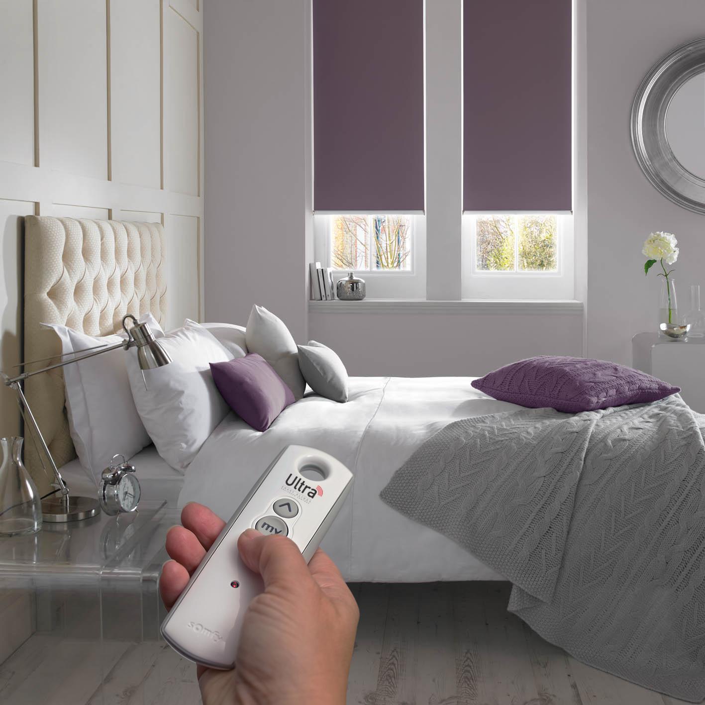 Ultra Smart Powered Window Blinds Electric Roman Blinds Electric